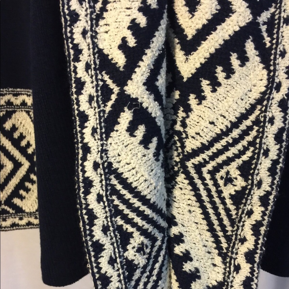 🤍 Lauren Ralph Lauren Geometric Aztec Front Cardigan - Picture 5 of 6